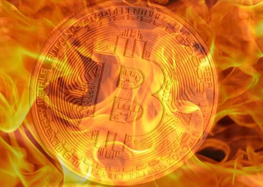 bitcoin fire