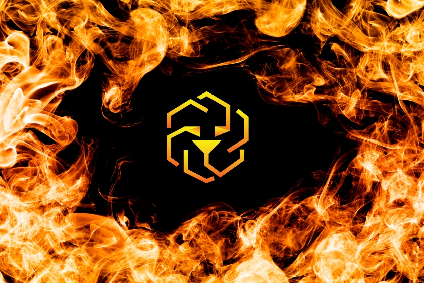 LEO token burn