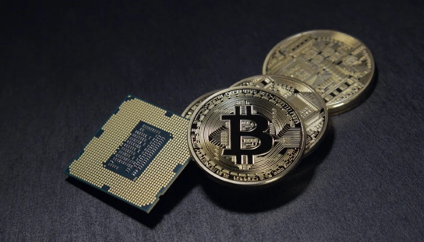 crypto bitcoin chip