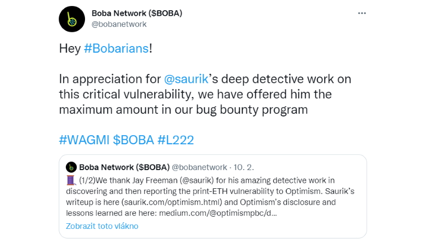 Boba Network Twitter