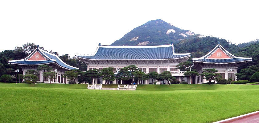 Main buildings of Cheongwadae